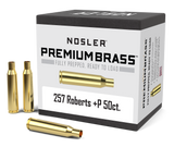 Nosler Premium Unprimed Brass Cases 257 Roberts +P (50pk)