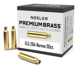 Nosler Premium Unprimed Brass Cases 6.5mm-284 Norma (50pk)