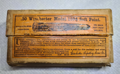 Winchester .30 Winchester Model 1894 Soft Point - Collectors Only (14 left of 20pk)