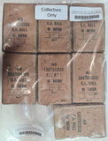 Ex-Mil Ammunition 9mm  S.A. Ball  124gr FMJ in Original 40 Round Boxes (Approx 280 Rounds)