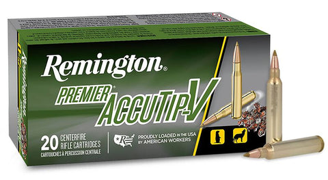 Remington Premier Varmint Ammunition 204 Ruger 32 Grain AccuTip-V Boat Tail (20pk)