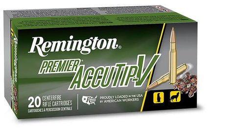 Remington Premier Varmint Ammunition 221 Remington Fireball 50 Grain AccuTip Boat Tail  (20pk)