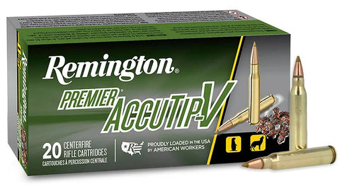 Remington Premier Varmint Ammunition 223 Remington 50 Grain AccuTip Boat Tail (20pk)