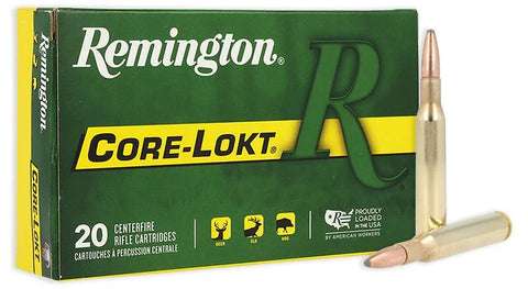 Remington Core-Lokt Ammunition 270 Winchester 130 Grain Pointed Soft Point (20pk)