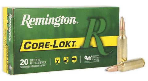 Remington Express Ammunition 300 Winchester Short Magnum (WSM) 150 Grain Core-Lokt Pointed Soft Point (20pk)