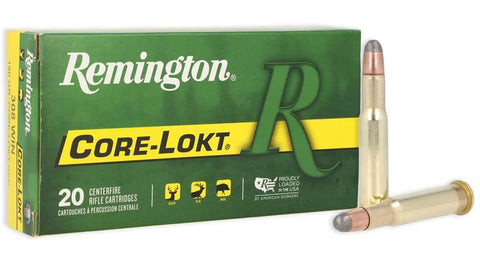 Remington Core-Lokt Ammunition 30-30 Winchester 170 Grain Soft Point (20pk)