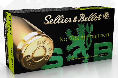 Sellier & Bellot Ammunition 357 Sig 140 Grain TFMJ Non Toxit FMJ (50pk)