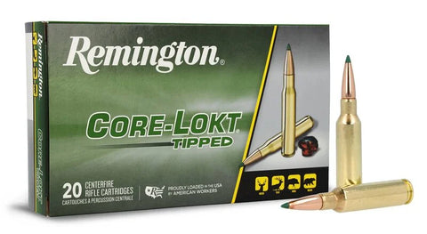 Remington Core-Lokt Tipped Ammunition 6.5 Creedmoor 129 GrainTipped (20pk)