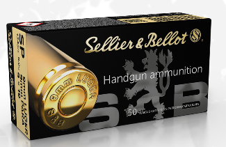 S&B Sellier & Bellot Ammunition 9mm Luger 124gr SP (50 pack)