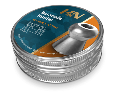 H&N Baracuda Hunter 177 Cal Air Pellets 10.49gr / 0,68g (400pk)