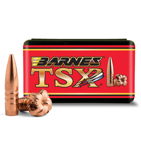 Barnes Triple-Shock X Bullets 500 Nitro Express (.509) 570gr Hollow Point Flat Base Lead-Free (20pk)