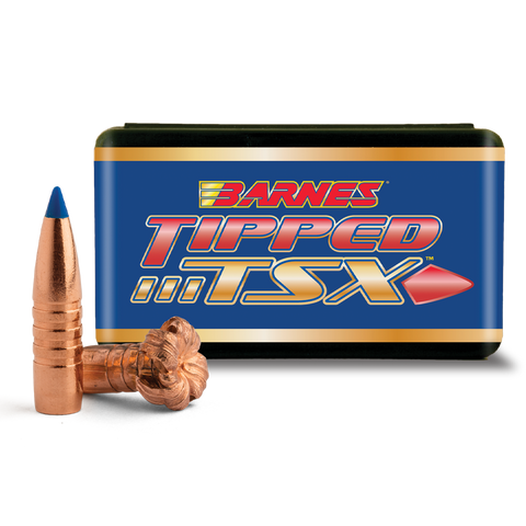 Barnes Tipped Triple-Shock X Bullets 243 Caliber, 6mm (243 Diameter) 80 Grain Spitzer Boat Tail Lead-Free (50pk)