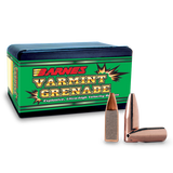 Barnes Varmint Grenade Bullets 22 Caliber (224 Diameter) 50 Grain Hollow Point Lead-Free (100pk)