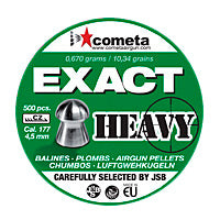 Cometa Exact Heavy 177 Cal Air Pellets 10.34gr / 0,67g (500pk)