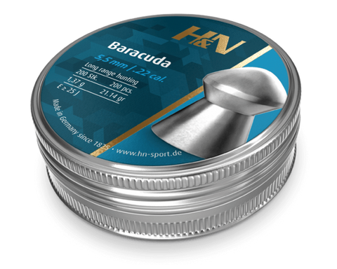 H&N Baracuda 22 Cal Air Pellets 21.14gr / 1,37g (200pk)