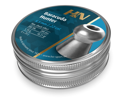 H&N Baracuda Hunter 22 Cal Air Pellets 18.21gr / 1,18g (200pk)