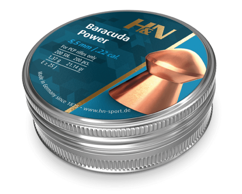 H&N Baracuda Power 22 Cal Air Pellets 21.14gr / 1,37g (200pk)