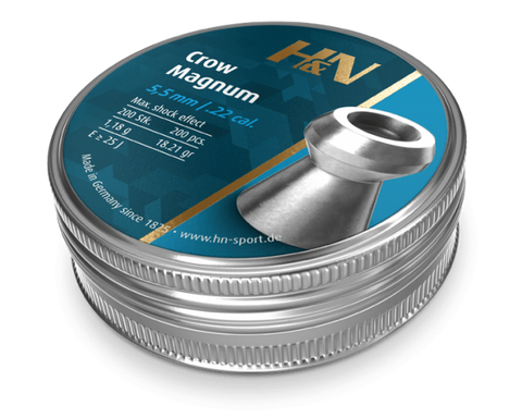 H&N Crow Magnum 22 Cal Air Pellets 18.21gr / 1,18g (200pk)