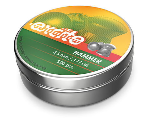 H&N Excite Hammer 177 Cal Air Pellets 7.87gr / 0,50g (500pk)