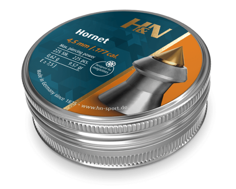 H&N Hornet 177 Cal Air Pellets 9.57gr / 0,62g (225pk)