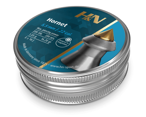 H&N Hornet 22 Cal Air Pellets 16.20gr / 1,05g (200pk)