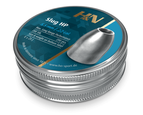 H&N Slug HP (.218) 22 Cal Air Pellets 21gr / 1,36g (200pk) (24385)