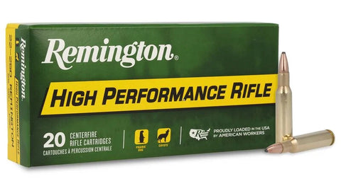 Remington High Performance Ammunition 222 Remington 50 Grain Pointed Soft Point (20pk)