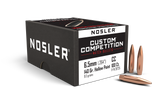 Nosler Custom Competition Bullets 264 Caliber, 6.5mm (264 Diameter) 140 Grain Jacketed Hollow Point Boat Tail (100Pk)