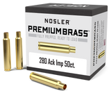 Nosler Premium Unprimed Brass Cases 280 Ackley Improved 40° (50pk)