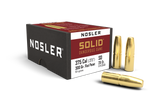 Nosler Solid Bullets 375 Caliber (375 Diameter) 300 Grain Flat Nose Lead-Free (25pk)