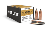 Nosler Partition 9.3mm (.366 Diameter) 286 Grain Spitzer (50pk)