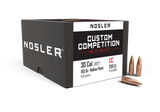 Nosler Custom Competition Bullets 30 Caliber (308 Diameter) 155 Grain Hollow Point Boat Tail (250pk)