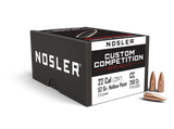 Nosler Custom Competition Bullets 22 Caliber (224 Diameter) 52 Grain Hollow Point Boat Tail (250Pk)