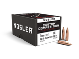 Nosler Custom Competition Bullets 7mm (284 Diameter) 168 Grain Hollow Point Boat Tail (100pk)