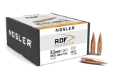 Nosler RDF Bullets 6.5mm (264 Diameter) 130 Grain Hollow Point Boat Tail (100Pk)