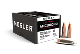 Nosler AccuBond Bullets 338 Caliber (338 Diameter) 225 Grain Bonded Spitzer Boat Tail (50pk)