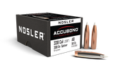 Nosler AccuBond Bullets 338 Caliber (338 Diameter) 300 Grain Bonded Spitzer Boat Tail (50pk)