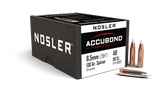 Nosler AccuBond Bullets 264 Caliber, 6.5mm (264 Diameter) 130 Grain Bonded Spitzer Boat Tail (50pk)