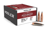 Nosler AccuBond Long Range Bullets 30 Caliber (308 Diameter) 168 Grain Bonded Spitzer Boat Tail (100pk)