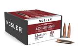 Nosler AccuBond Long Range Bullets 264 Caliber, 6.5mm (264 Diameter) 129 Grain Bonded Spitzer Boat Tail (100Pk)