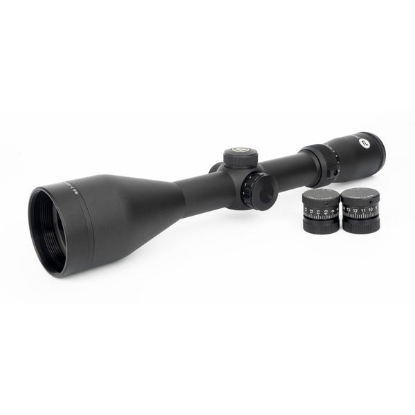 Pecar Optics Black Carbon 3-12x56IR Rifle Scope German 4 (P3-31256IR-G ...