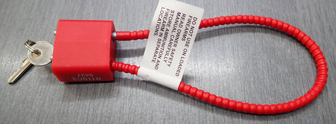 Cable Lock Red (2210)