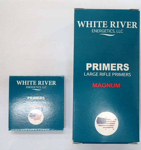 White River Energetics Large Rifle Magnum Primers (1000pk)