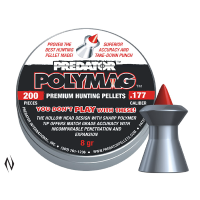 Predator Polymag 177 Cal Air Pellets 8gr / 0,51g (200pk)