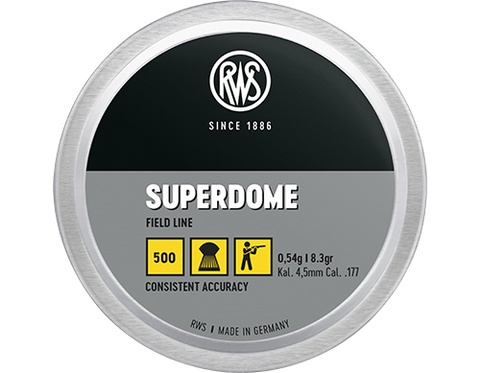 RWS Superdome 177 Cal Air Pellets 8.3gr / 0.54g (500pk)