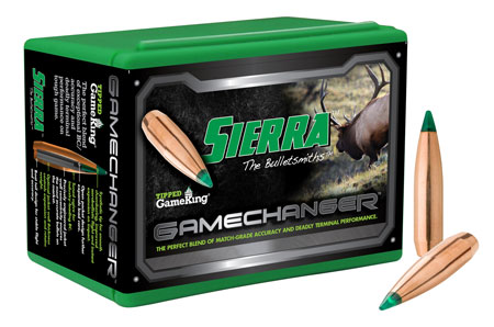 Sierra Gamechanger Tipped GameKing Bullets 6MM (.243 Diameter)90 Grain Polymer Tip Boat Tail (100pk)