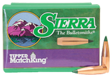 Sierra Tipped MatchKing Bullets 6.5mm (264 Diameter) 130 Grain Polymer Tip Boat Tail (100pk)