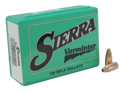 Sierra Varminter Bullets 6.5mm (264 Diameter) 100 Grain Hollow Point (100pk)