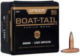 Speer Boat-Tail Bullets 6mm Caliber (243 Diameter) 100 Grain Spitzer Boat Tail (100pk)