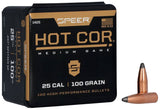 Speer Hot-Cor Bullets 25 Caliber (257 Diameter) 100 Grain Spitzer (100pk)